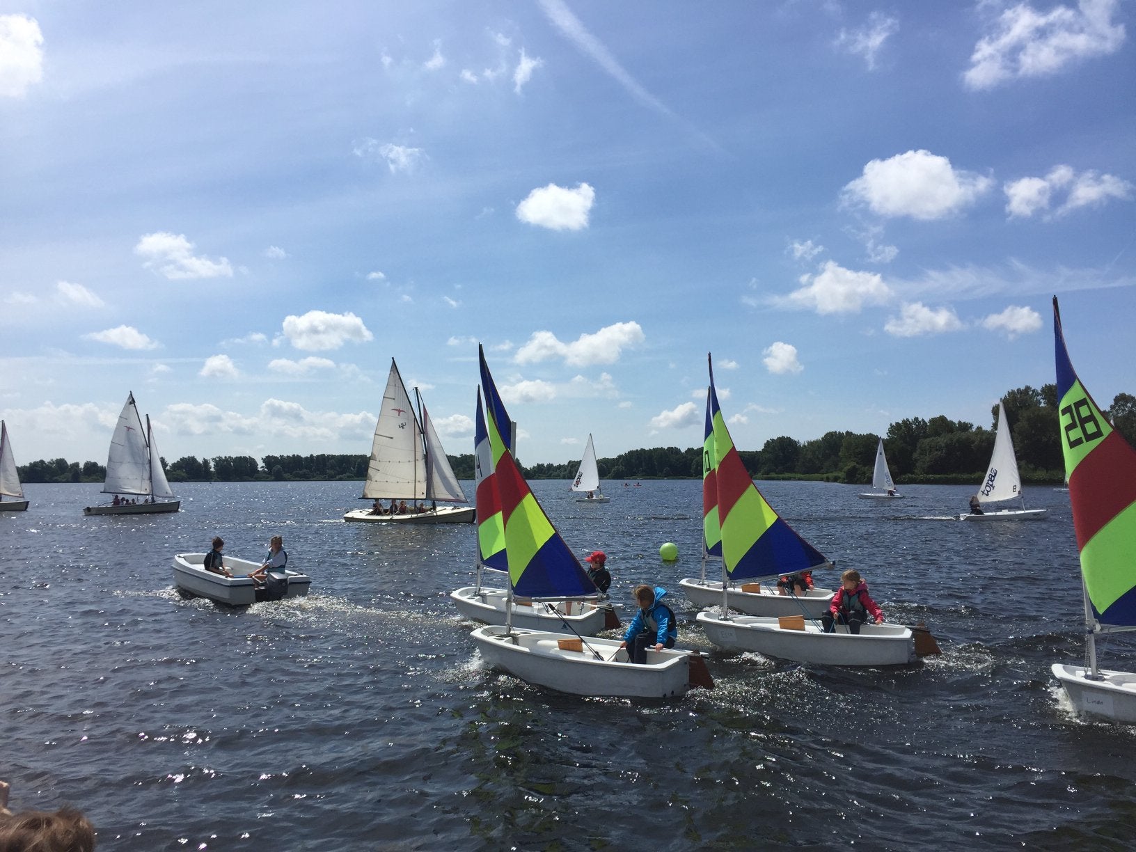 15 x zeilboot te koop, Ophalen, Gebruikt, Minder dan 15 m²