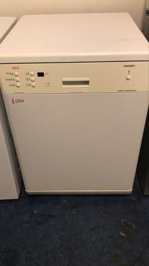 aeg vaatwasser, Gebruikt, Minder dan 85 cm, Verzenden, 45 tot 60 cm