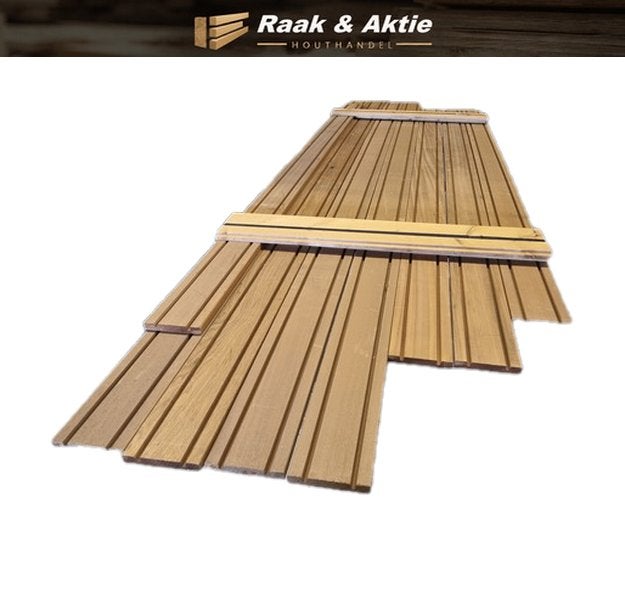 Hardhouten planken 2.0x14.0 cm - nr: HP175