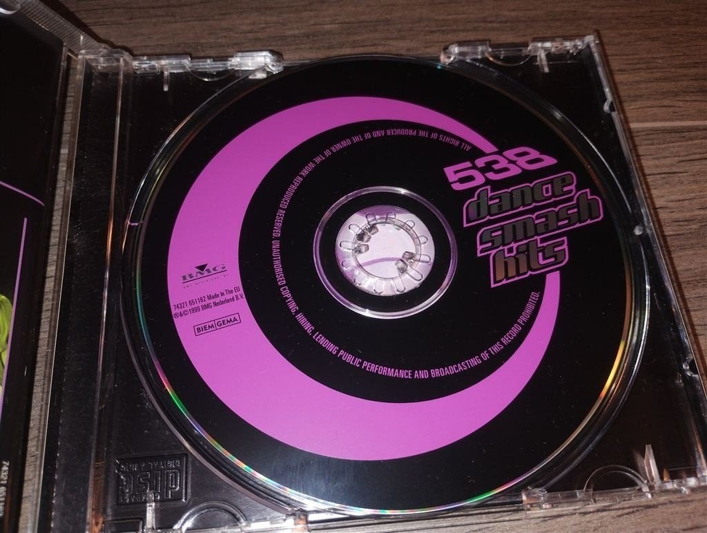 538 Dance Smash Hits Spring 99, Cd's en Dvd's, Cd's | Verzamelalbums, Ophalen of Verzenden, Zo goed als nieuw, Pop