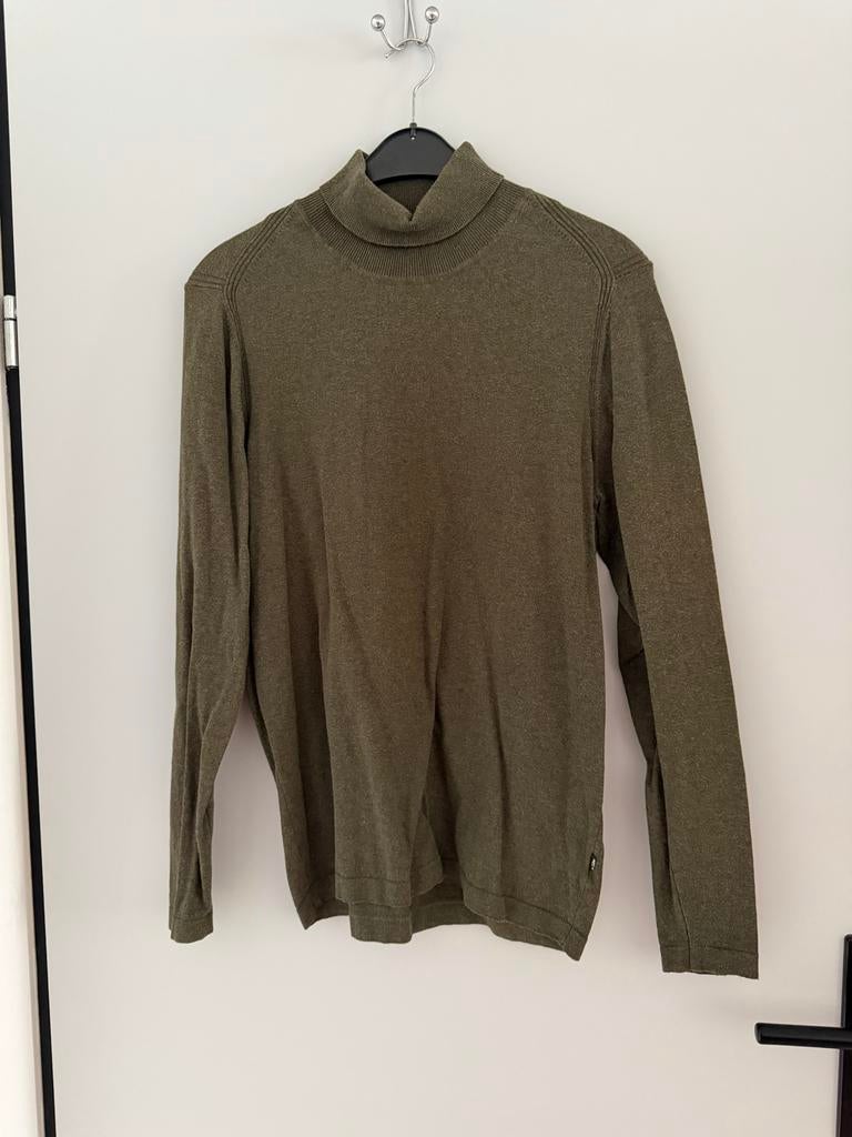 Heren coltrui Cotton Club maat L, Ophalen of Verzenden, Zo goed als nieuw, Maat 52/54 (L), Groen