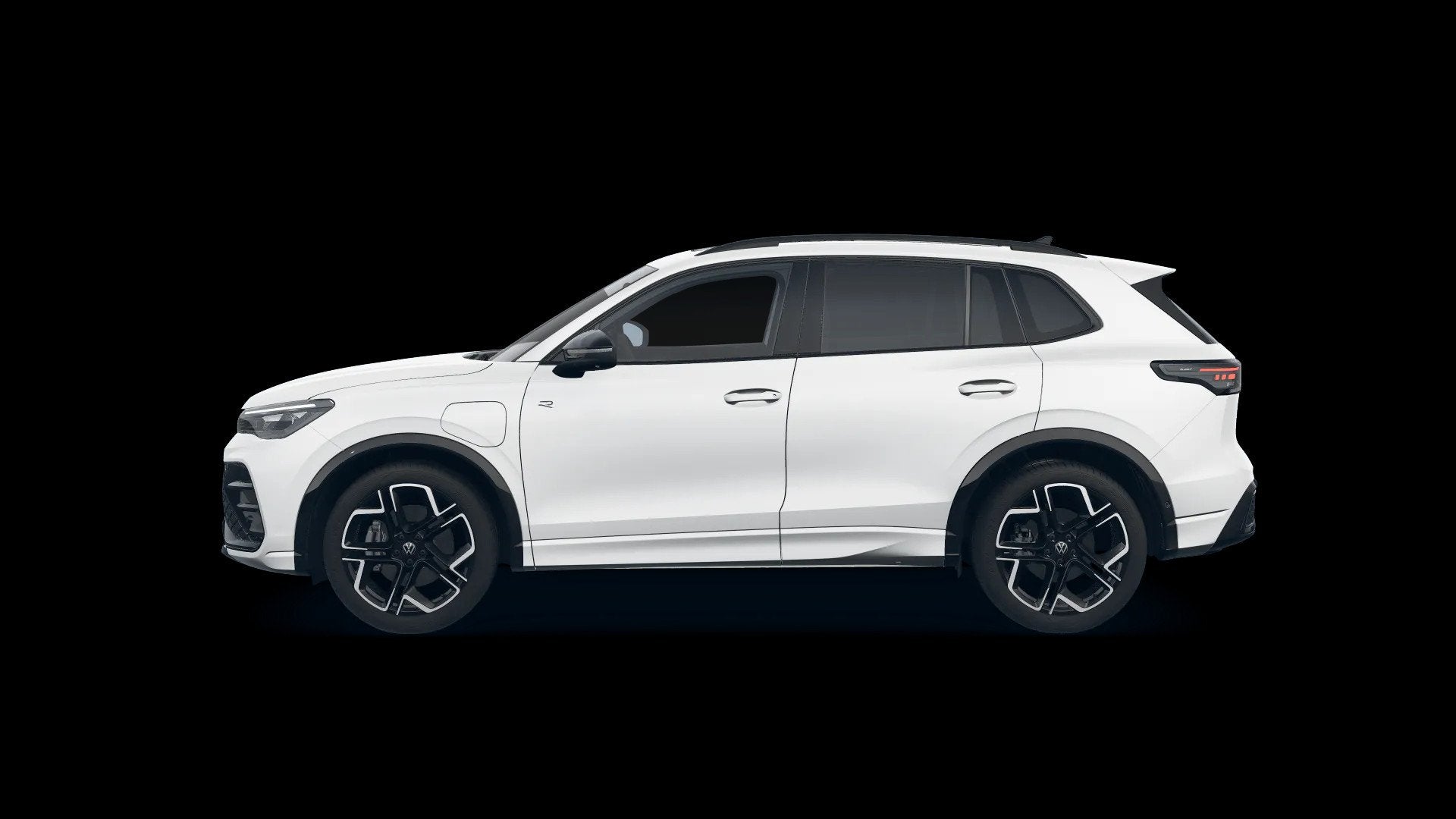 Volkswagen Tiguan 1.5 eHybrid R-Line Edition |Pano | Leder i, Auto's, Volkswagen, 12 maanden, 4 cilinders, 150 min, Wit