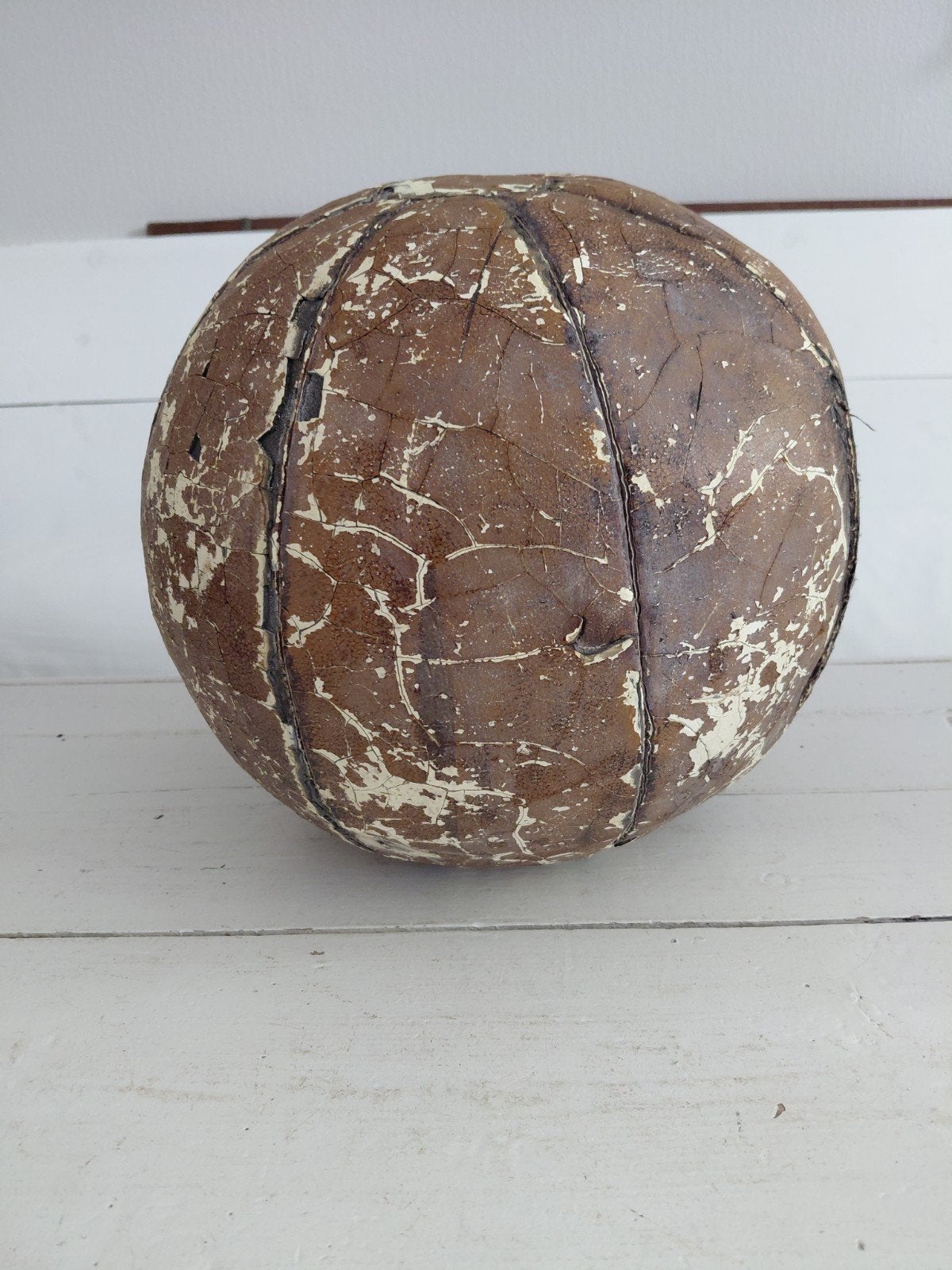 oude zgn medicijnbal in prachtig patina, Antiek en Kunst, Ophalen of Verzenden