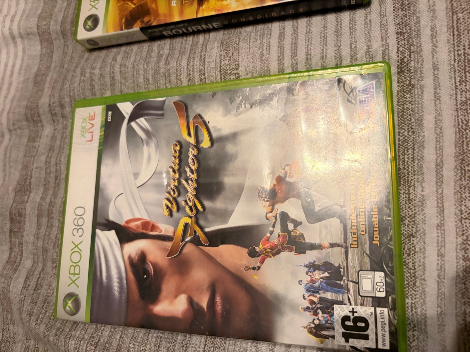 Xbox 360 Games: Virtua Fighter 5, The Bourne Conspiracy, NFS, Online, Gebruikt, Vechten, 1 speler