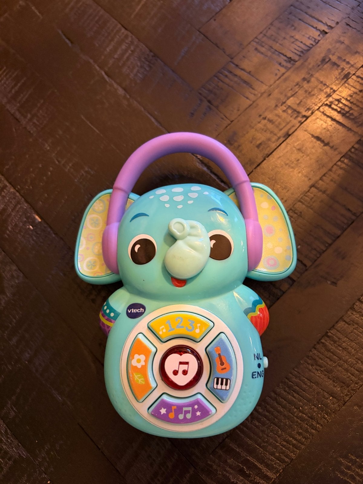 VTech Olifant Muziekspeler Baby/Peuter met Geluid, Ophalen, Gebruikt, Overige typen, Met geluid