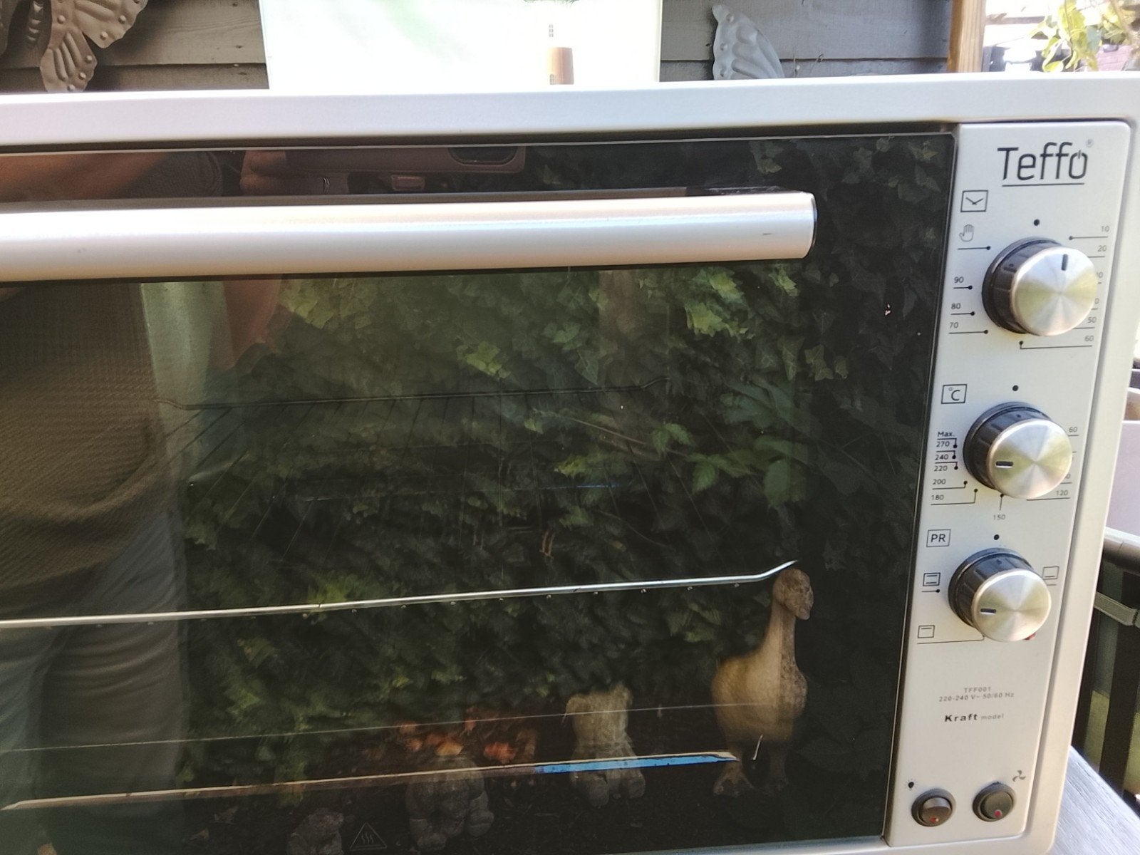 Teffo 70 liter oven, Witgoed en Apparatuur, Ovens, Ophalen, 50 tot 55 cm, Oven, 60 cm of meer