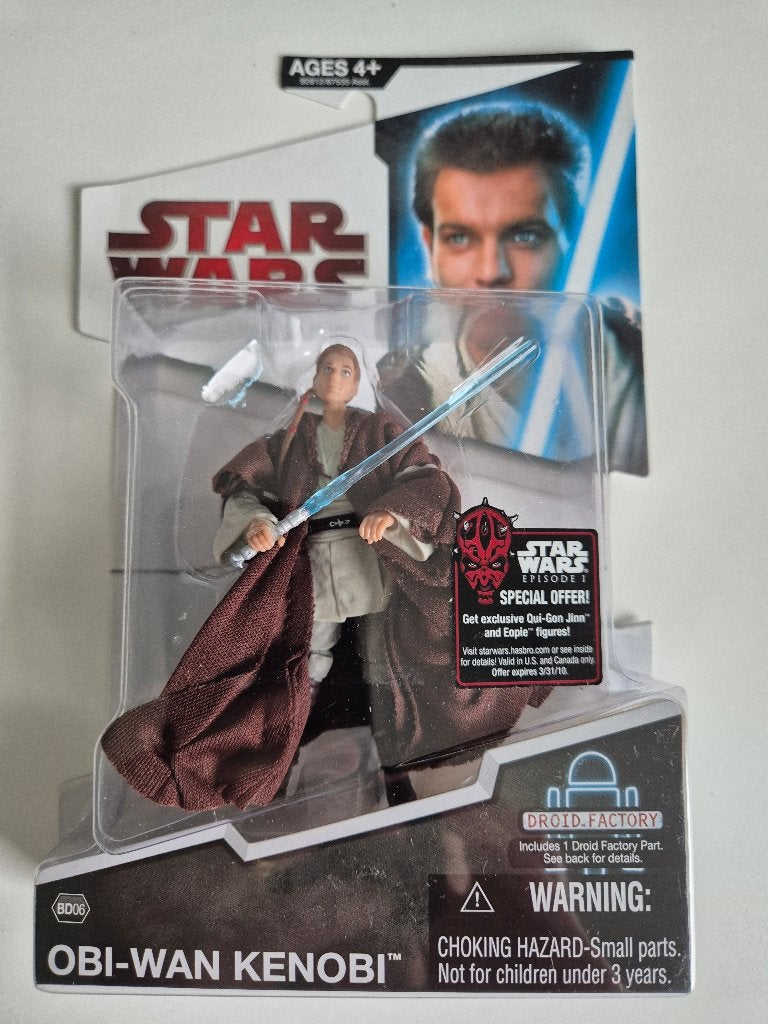 Star Wars TLC Red BD06 Obi-Wan Kenobi Jedi Padawan, Ophalen of Verzenden, Nieuw, Actiefiguurtje
