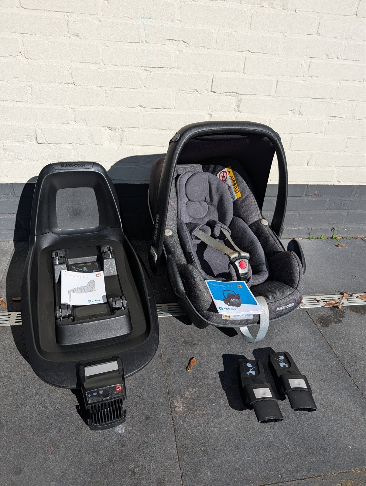 Maxi-Cosi Pebble Pro I-size autostoel met Isofix base, Ophalen, Zo goed als nieuw, Isofix, 0 t/m 13 kg