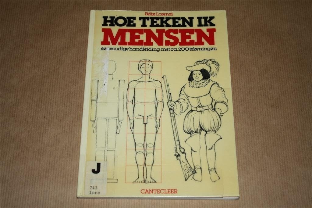 Hoe teken ik mensen. Eenvoudige handleiding., Ophalen of Verzenden, Gelezen, Tekenen en Schilderen