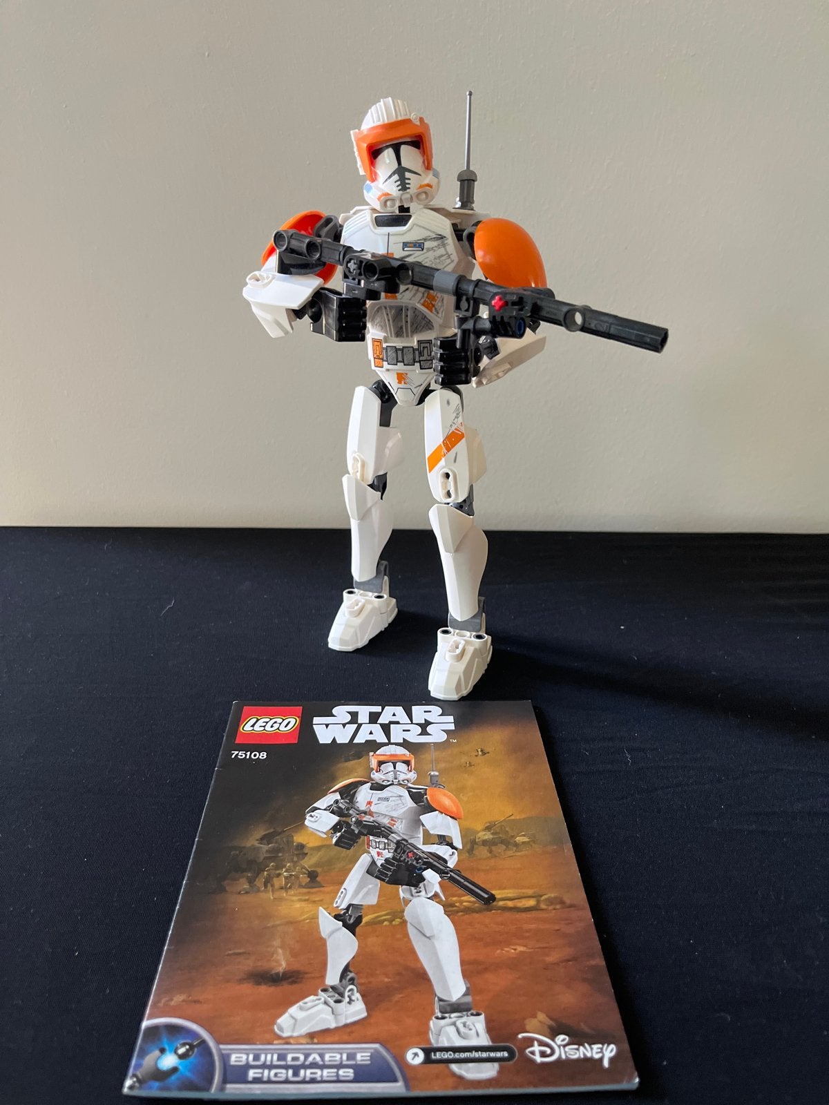 Lego Star Wars 75108 Clone Commander Cody Buildable Figuur, Ophalen of Verzenden, Zo goed als nieuw, Lego