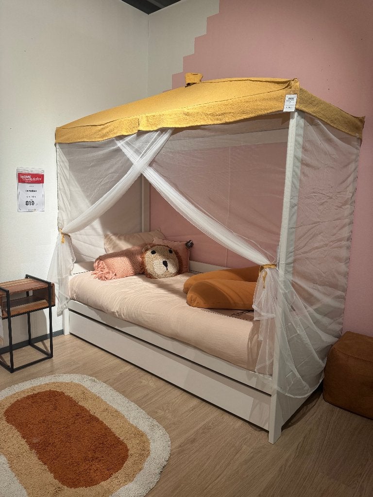 Te koop: Coolkids hemelbed, 85 tot 100 cm, Ophalen of Verzenden, Zo goed als nieuw, Matras