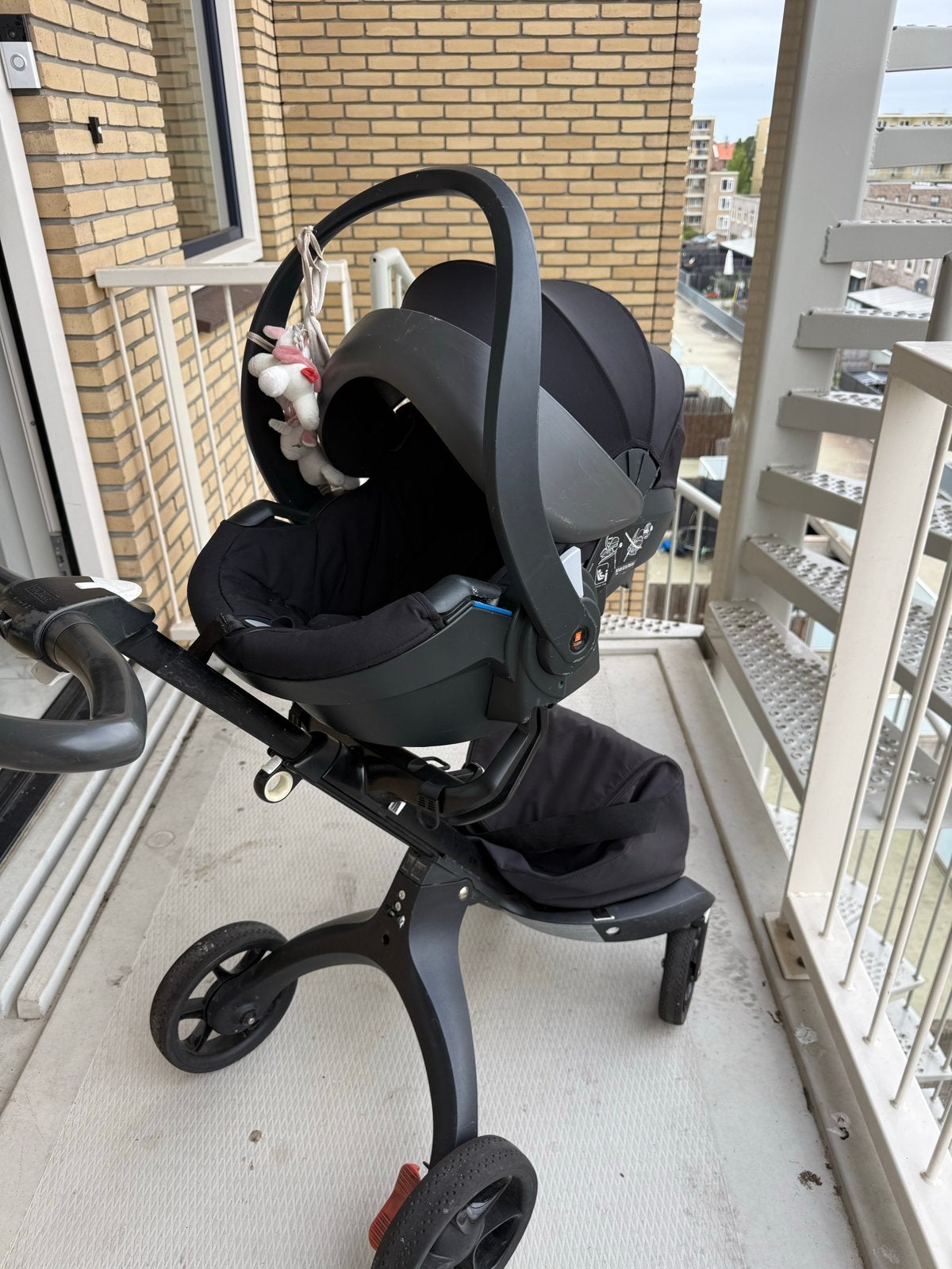 Stokke kinderwagen met Maxi-Cosi autostoel, Ophalen, Zijbescherming, 0 t/m 13 kg, Maxi-Cosi