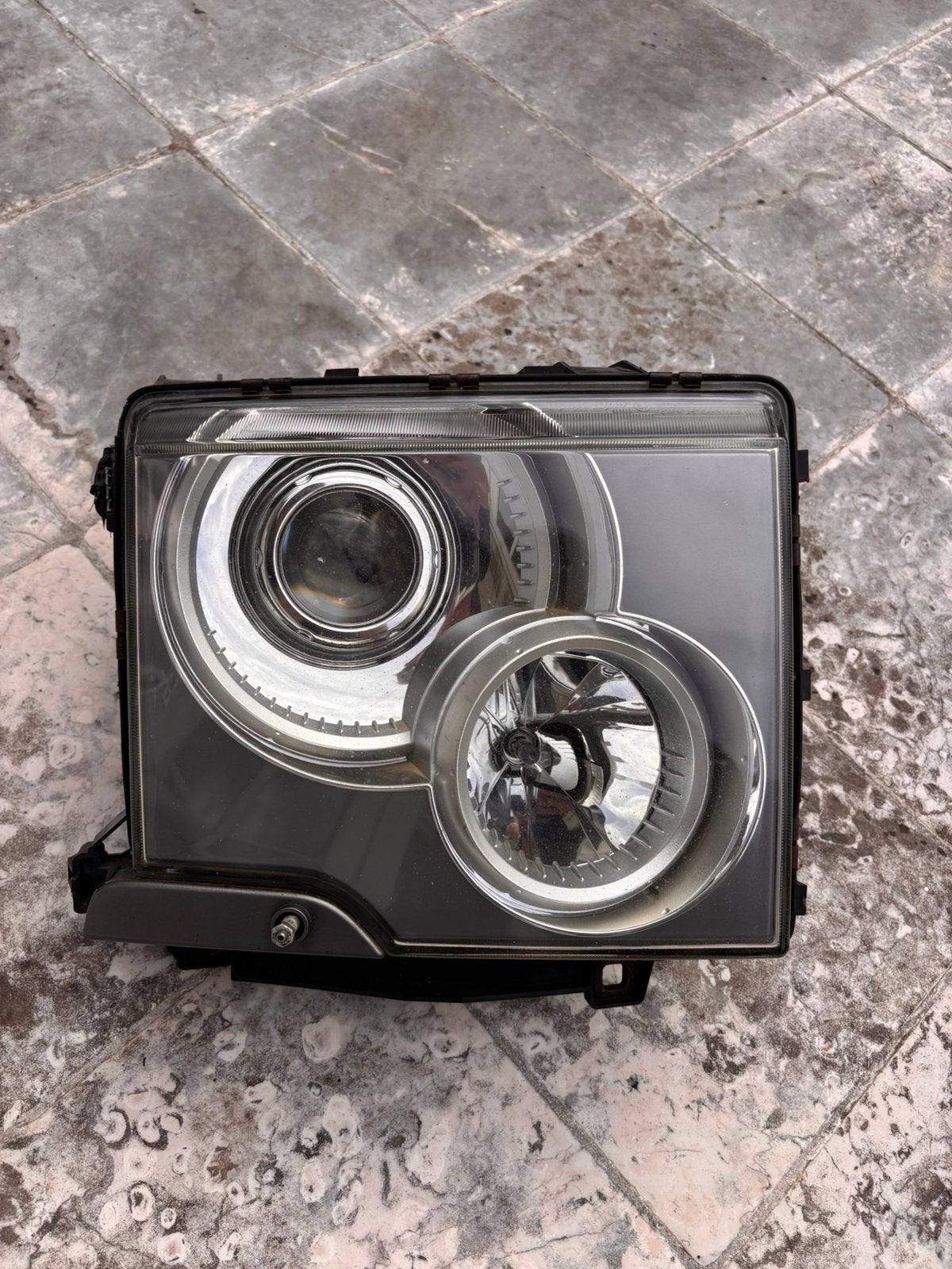 Koplamp rechts range rover l322, Ophalen of Verzenden