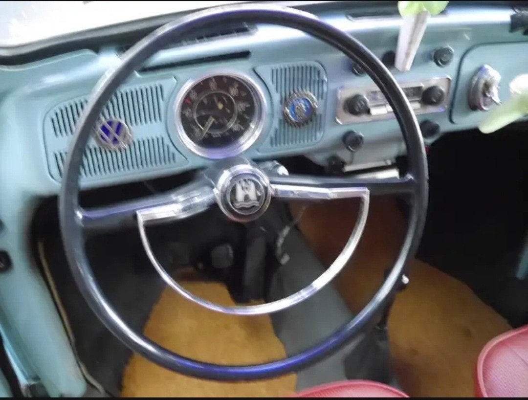 Originele Vw kever 1300, 1971, metalen dashboard, foto 9