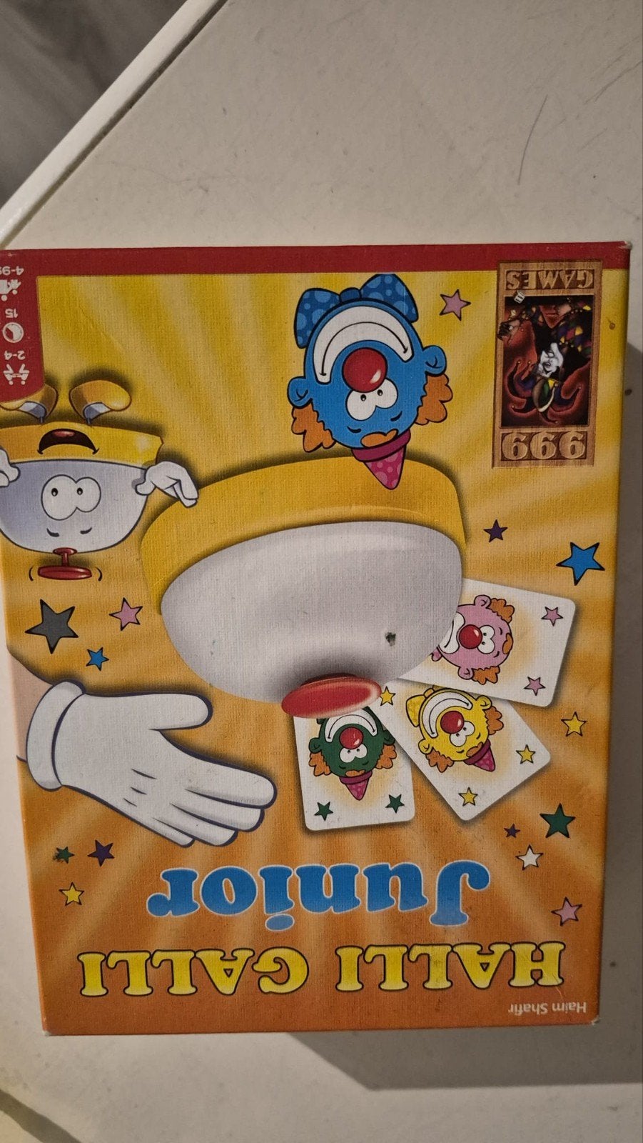 Halli Galli Junior - Leuk kaartspel voor kinderen, Een of twee spelers, Ophalen, Gebruikt, Amigo Games