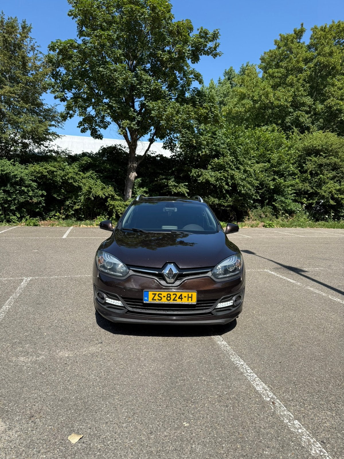 Renault Mégane 1.2 TCE 97KW Estate 2014 Bruin, Auto's, Renault, Voorwielaandrijving, Euro 5, Stof, Zwart
