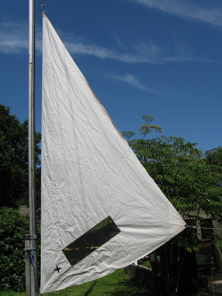 Fok  met venster voorlijk 555 cm, Gebruikt, Minder dan 15 m², Ophalen of Verzenden, 6 meter of meer
