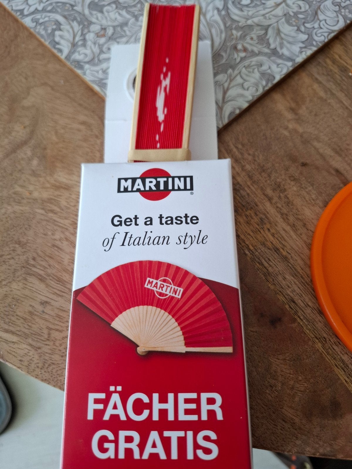 Waaier Martini, Ophalen of Verzenden, Nieuw, Gehele gezicht