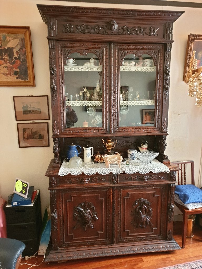 Jachtkast, Antiek en Kunst, Antiek | Meubels | Kasten, Ophalen