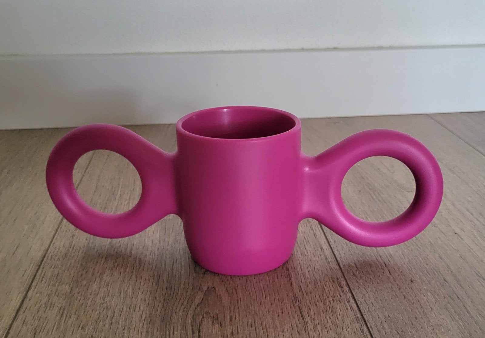 Gispen Dombo Beker - Roze, Ophalen of Verzenden, Zo goed als nieuw, Modern, Roze