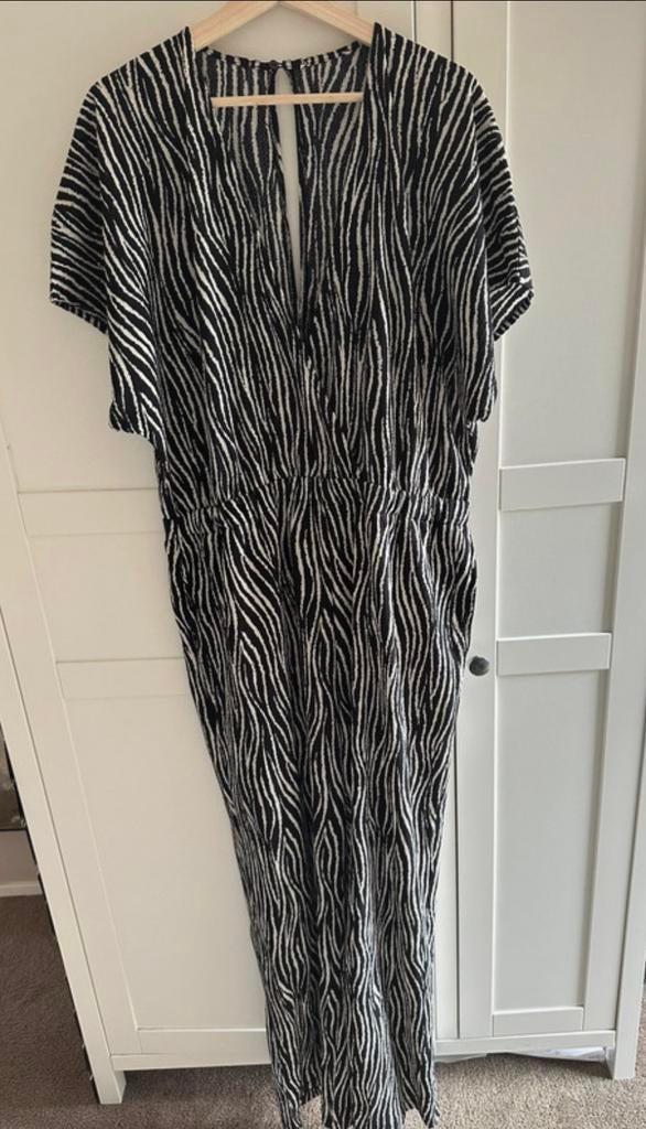 Jumpsuit zebra print maat XXL - Shoeby, Kleding | Dames, Jumpsuits, Ophalen of Verzenden, Zo goed als nieuw, Maat 46/48 (XL) of groter