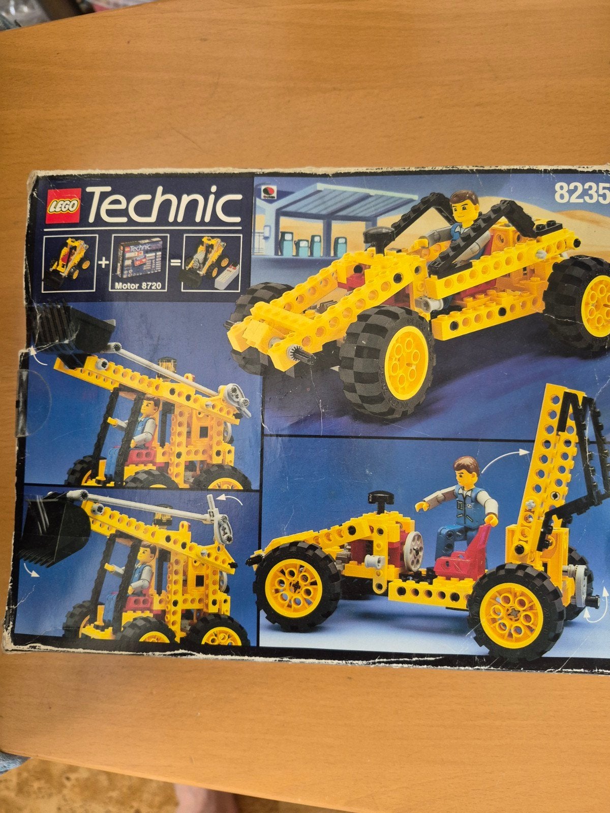 Lego Technic 8235 - Bulldozer/Buggy met gebruikssporen, Ophalen of Verzenden, Gebruikt