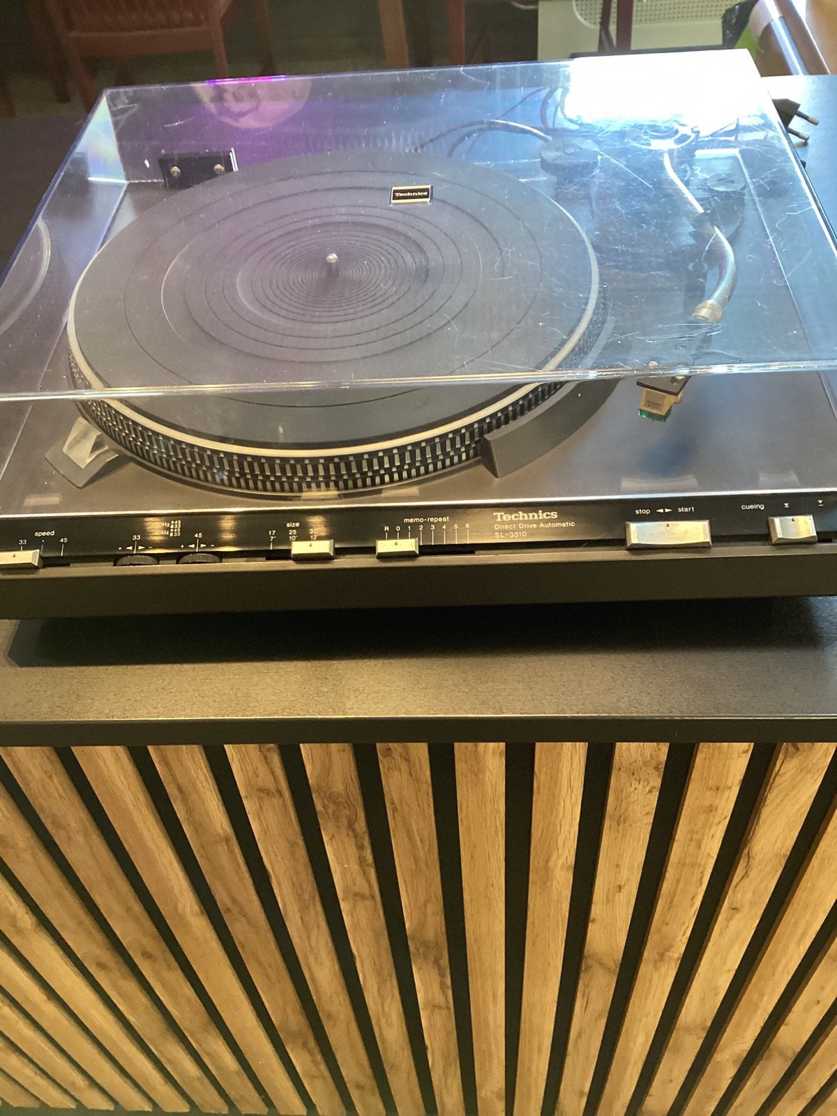 Technics sl 3310, Ophalen, Gebruikt, Automatisch, Platenspeler