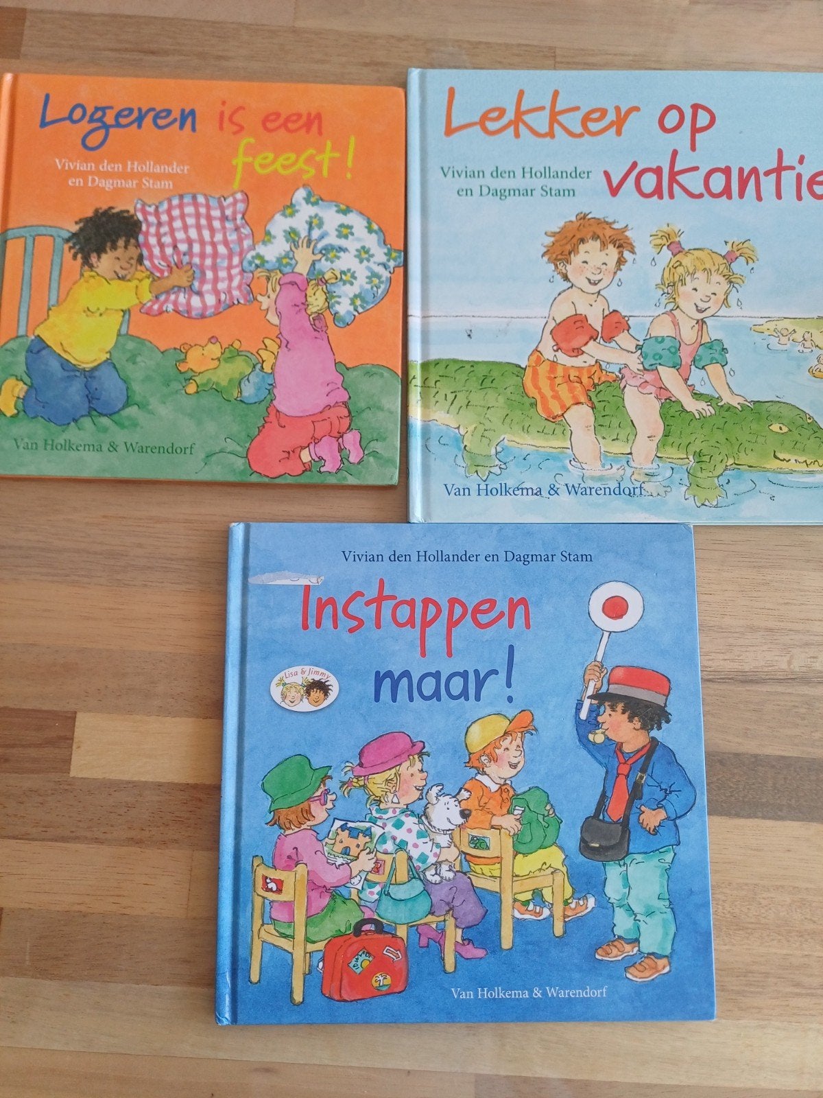 8 x Lisa & jimmy per stuk  2.99 zgan, Ophalen of Verzenden, Zo goed als nieuw, Vivian den Hollander, Prentenboek
