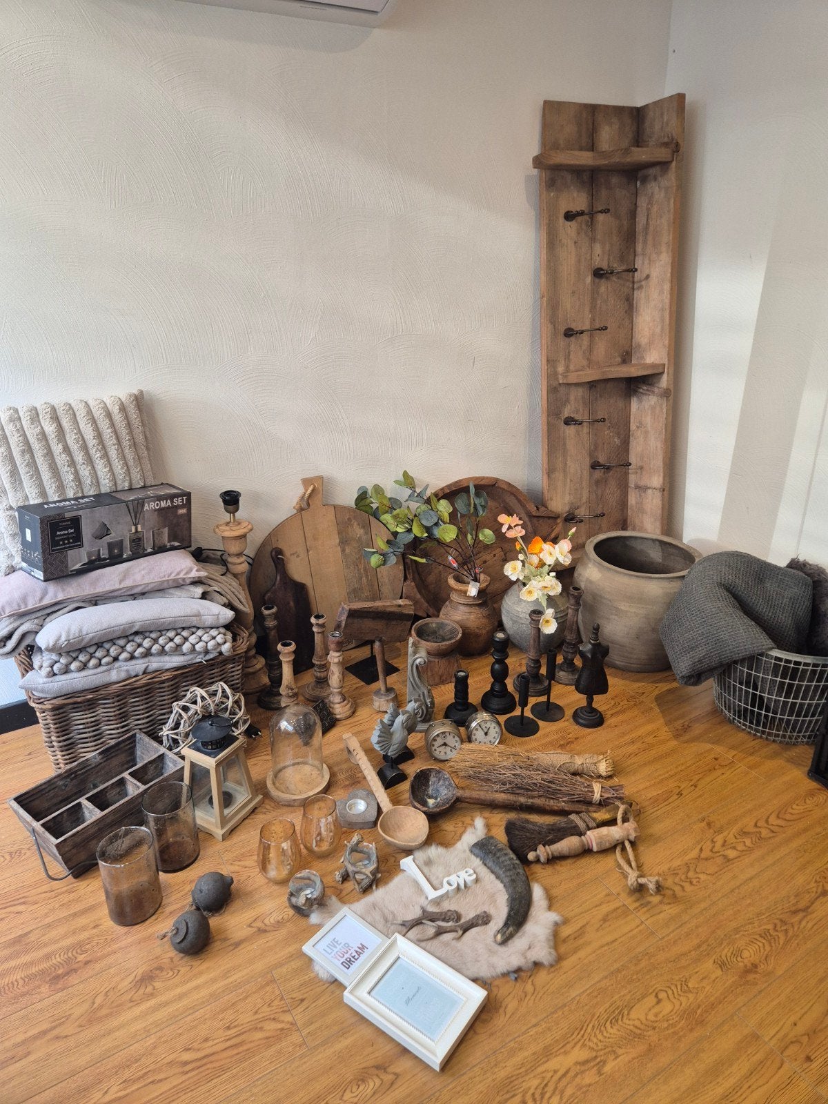 Landelijk, Stoer & Sobere Woonaccessoires, Hout, Meerkleurig, Ophalen of Verzenden, Landelijk