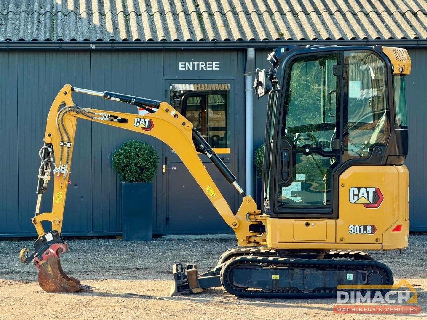 Caterpillar 301.8 Snelwissel CW05 - FULL SERVICE - joystick, Graafmachine