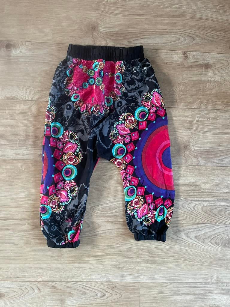 Leuke vrolijke  zomer harembroek Desiguel maat 110-116!, Ophalen, Zo goed als nieuw, Meisje, Broek