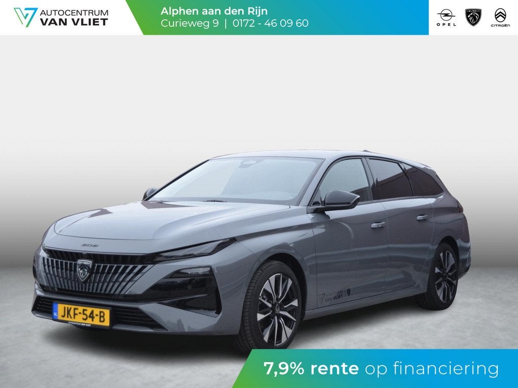 Peugeot 308 SW 1.2 Hybrid 145 e-DCS6 Allure 145 PK | NAVI |, Auto's, Peugeot, 145 pk, 1402 kg, Euro 6, 1199 cc