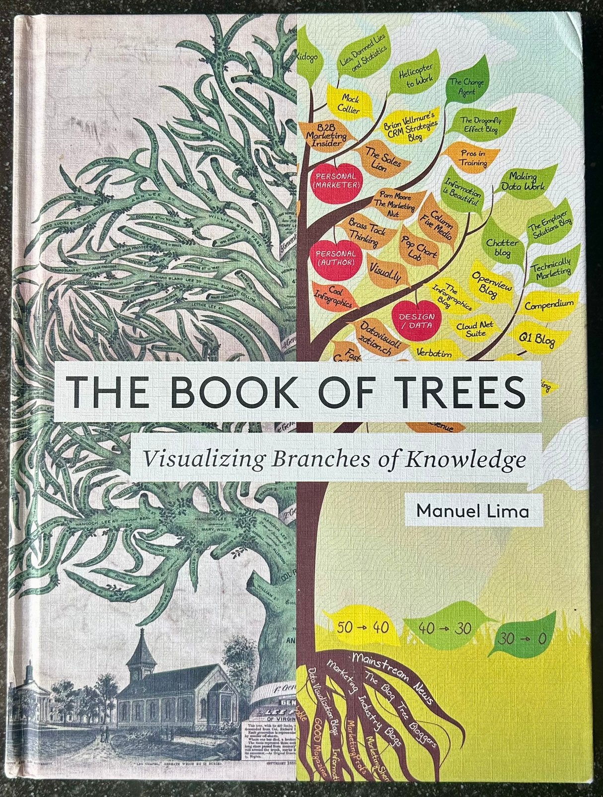 Manuel Lima - The book of trees - Visualizing Branches of..., Achtergrond en Informatie, Manuel Lima, Ophalen of Verzenden, Zo goed als nieuw