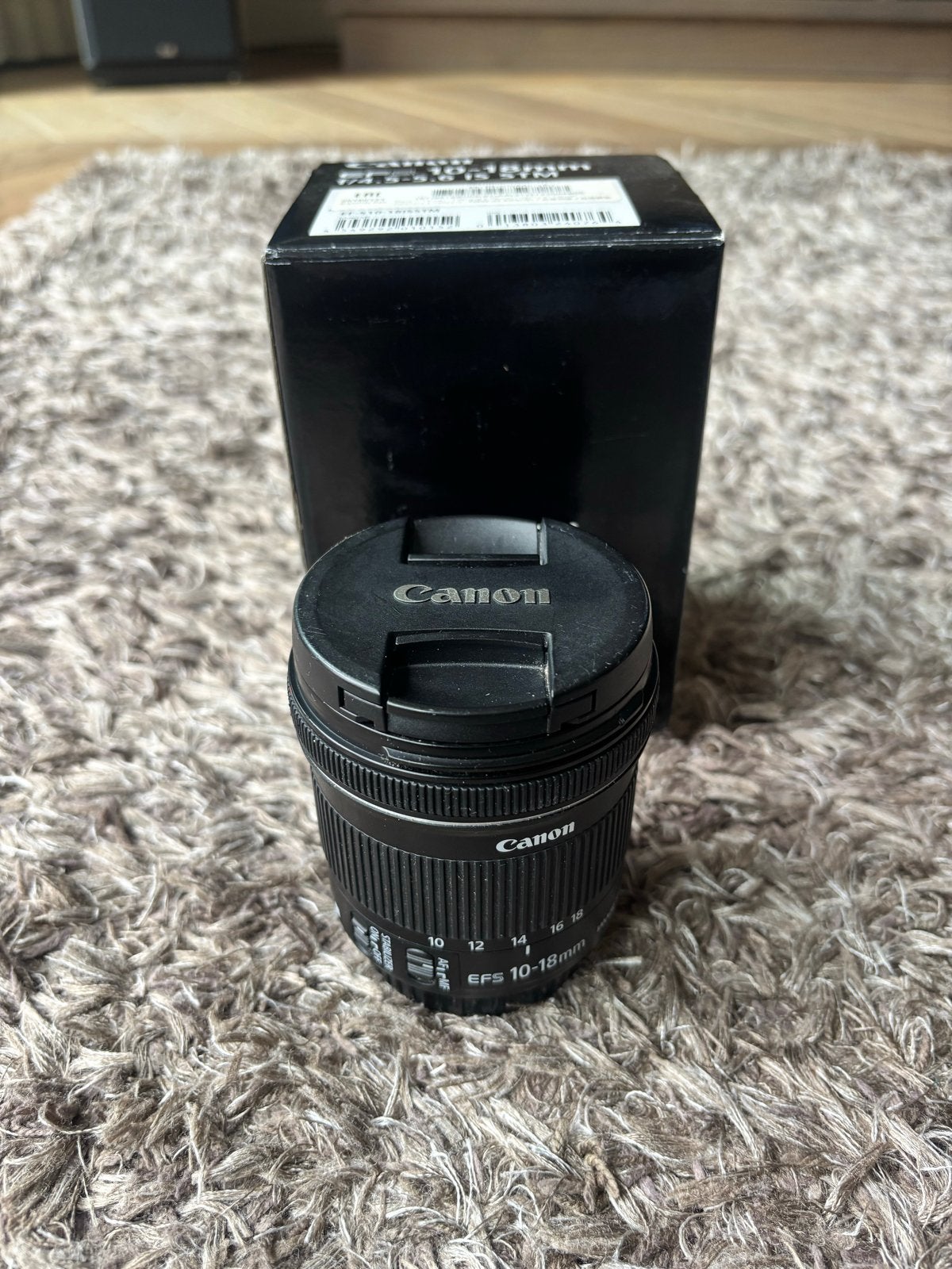 Canon EF-S 10-18mm f/4.5-5.6 IS STM Groothoeklens, Audio, Tv en Foto, Ophalen, Canon, Autofocus, Groothoeklens