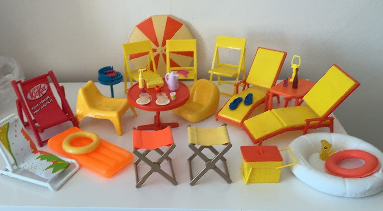 Barbie vintage originele mattel set!, Ophalen of Verzenden, Gebruikt, Barbie