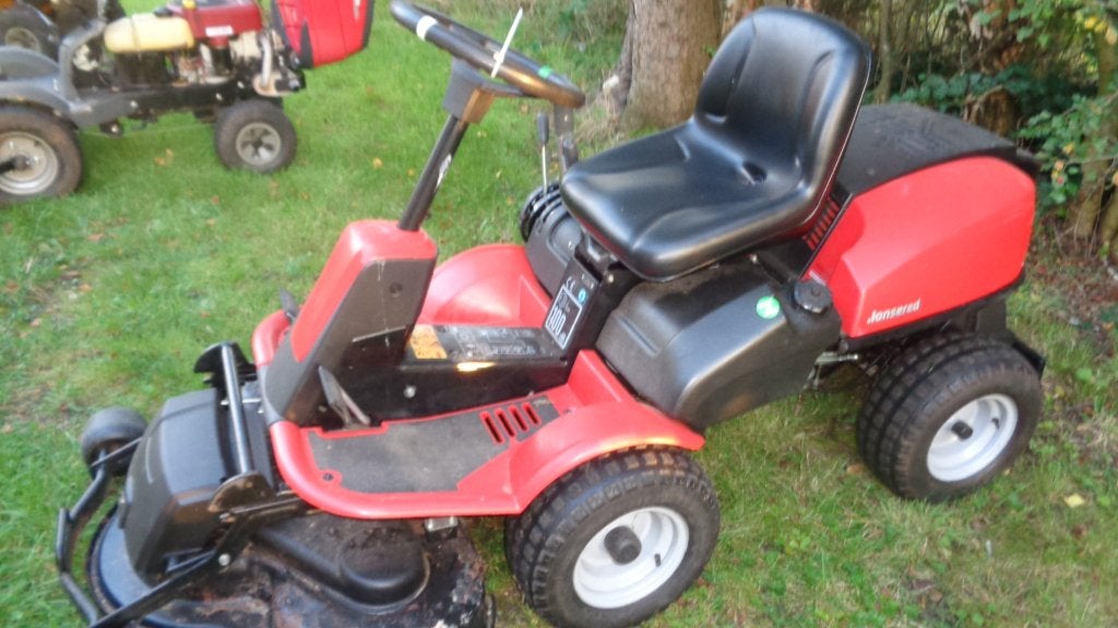 wegens inruil jonsered frontmaaier maaidek niet mooi  handge, Tuin en Terras, Ophalen, Gebruikt, Jonsered, Elektrische starter