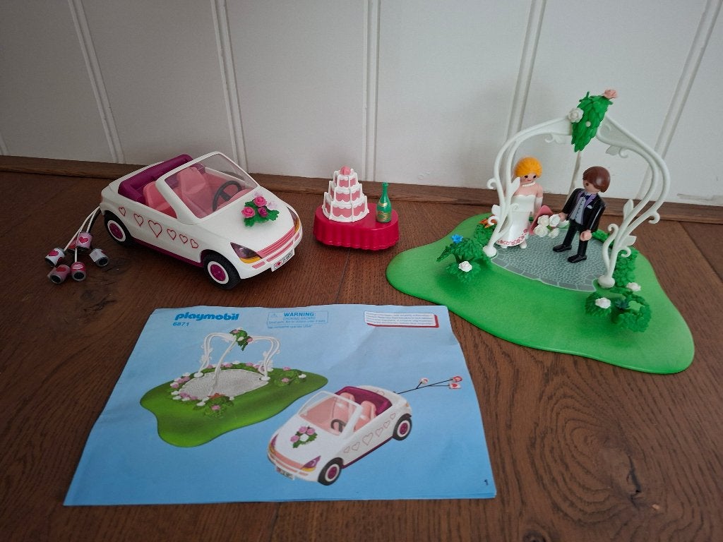 Playmobil trouwen, Kinderen en Baby's, Gebruikt, Complete set, Ophalen of Verzenden, Figuren