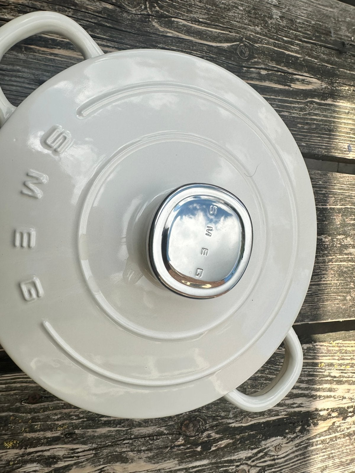 Smeg braadpan, Ophalen, Zo goed als nieuw, Gietijzer