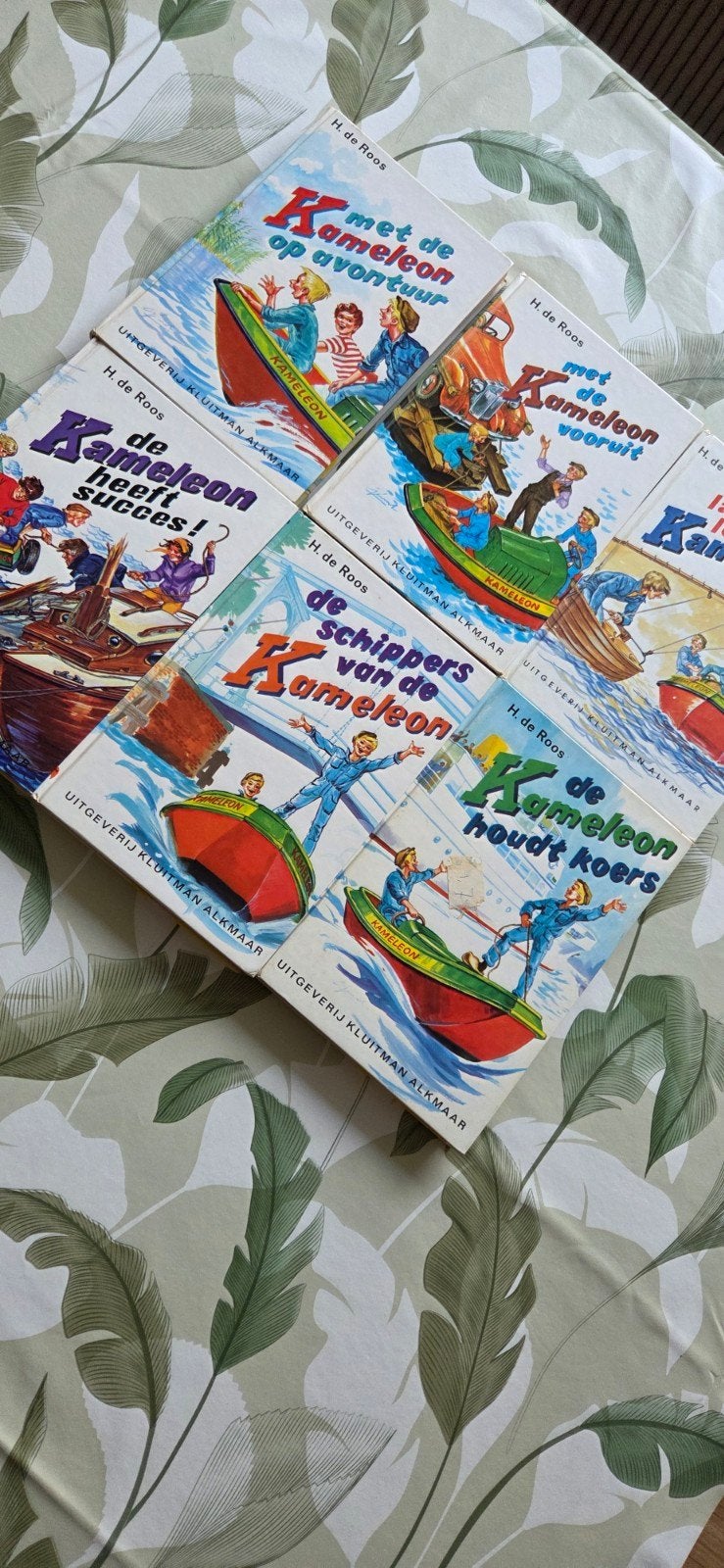 De Kameleon boeken - H. de Roos (6 stuks), Boeken, Ophalen of Verzenden