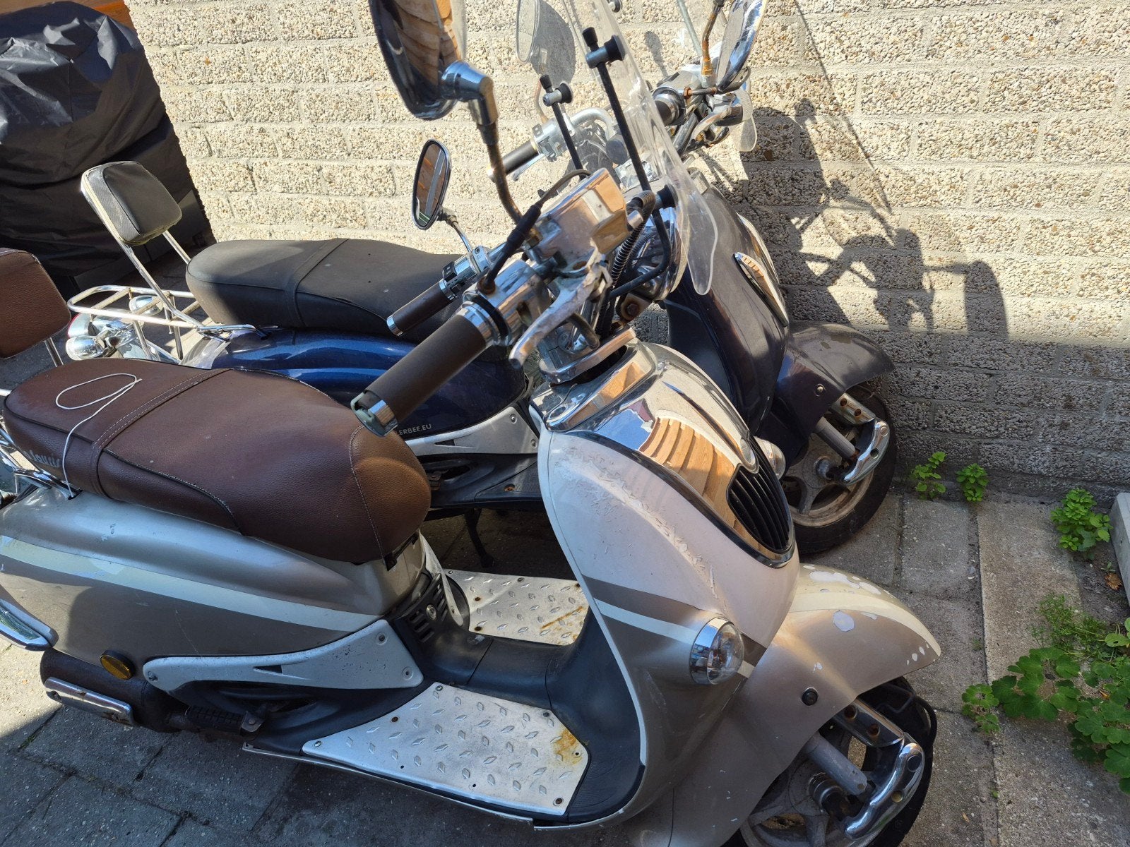 2 scooter snor, Ophalen, Gebruikt, Benzine