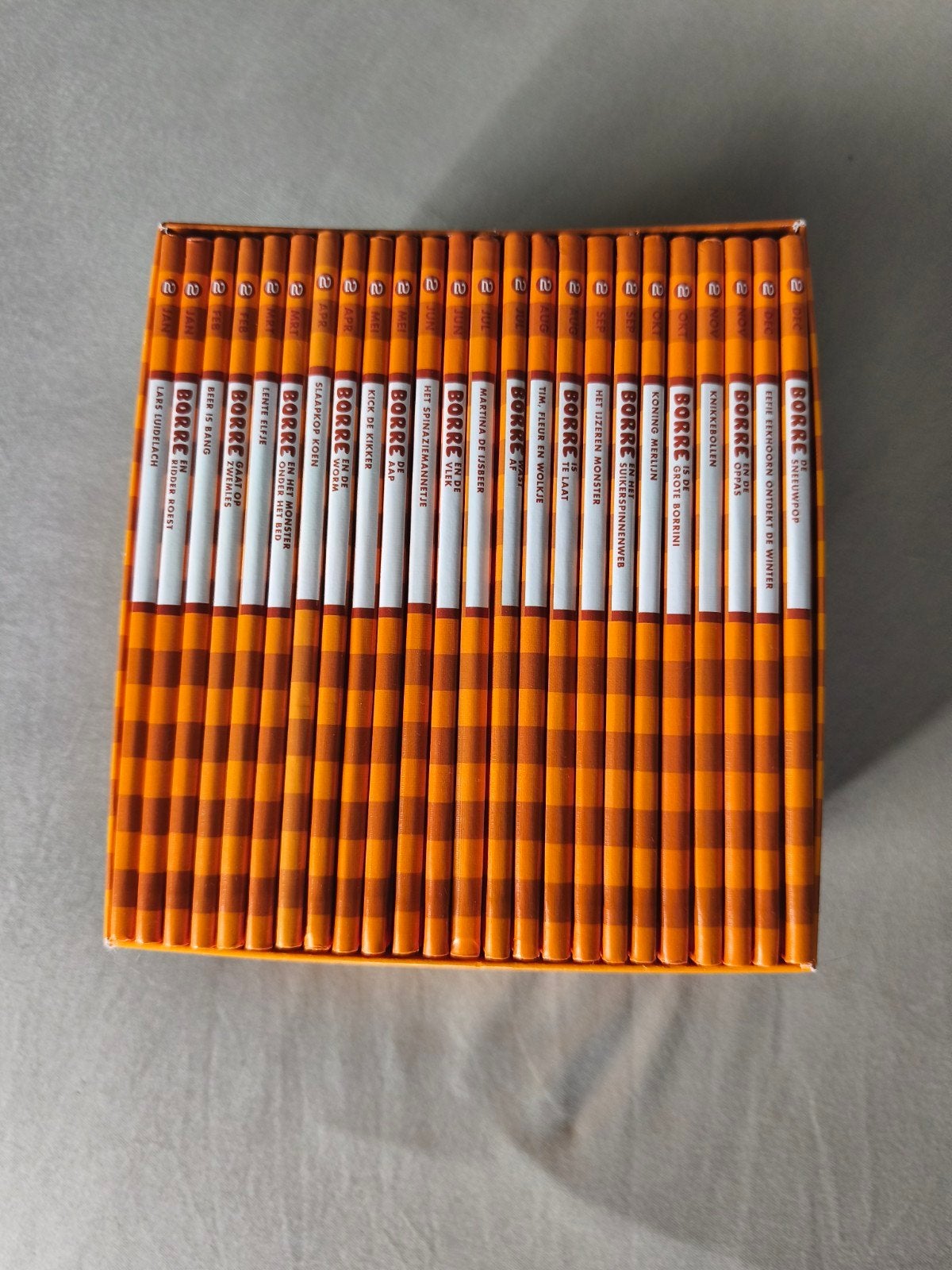 Borre Leesclub Boekjes - Complete Set groep 2met Bewaardoos, Boeken, 5 of 6 jaar, Fictie algemeen, Jongen of Meisje, Diverse auteurs