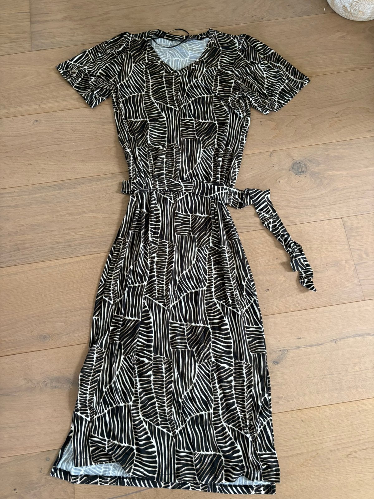 Lange Geisha jurk mt M (38-40), Maat 38/40 (M), Verzenden, Zwart, Nieuw