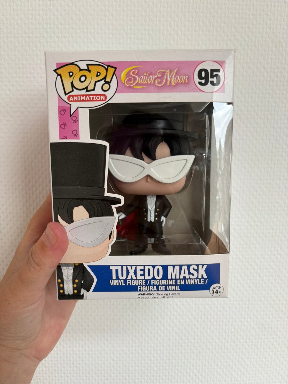 Funko Pop Tuxedo Mask Sailor Moon 95, Ophalen of Verzenden, Zo goed als nieuw