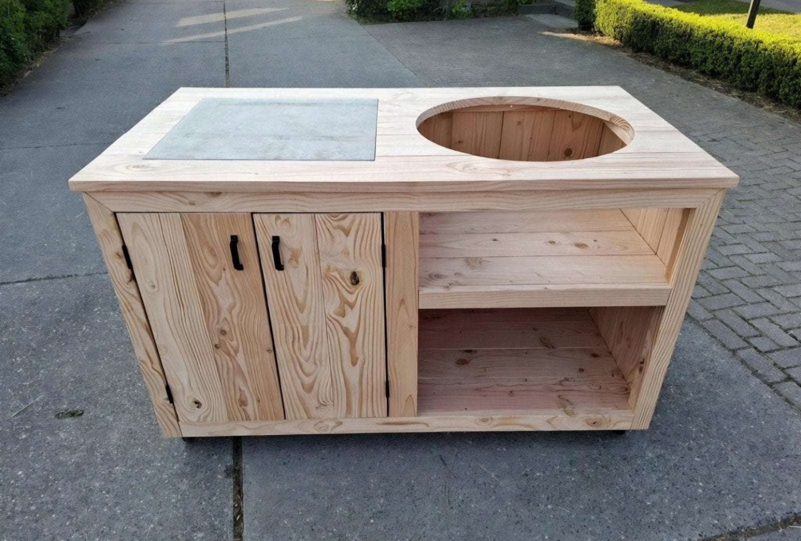 Douglas buitenkeuken / BBQ tafel ~ maatwerk mogelijk, Tuin en Terras, Ophalen, Nieuw