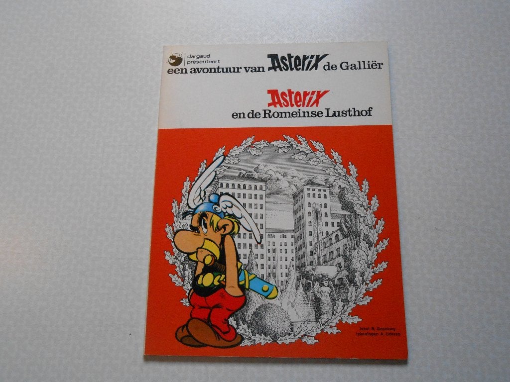 Asterix 17a en de Romeinse Lusthof 1973 1 ste druk., Eén stripboek, Nieuw, Ophalen of Verzenden, Uderzo & Goscinny