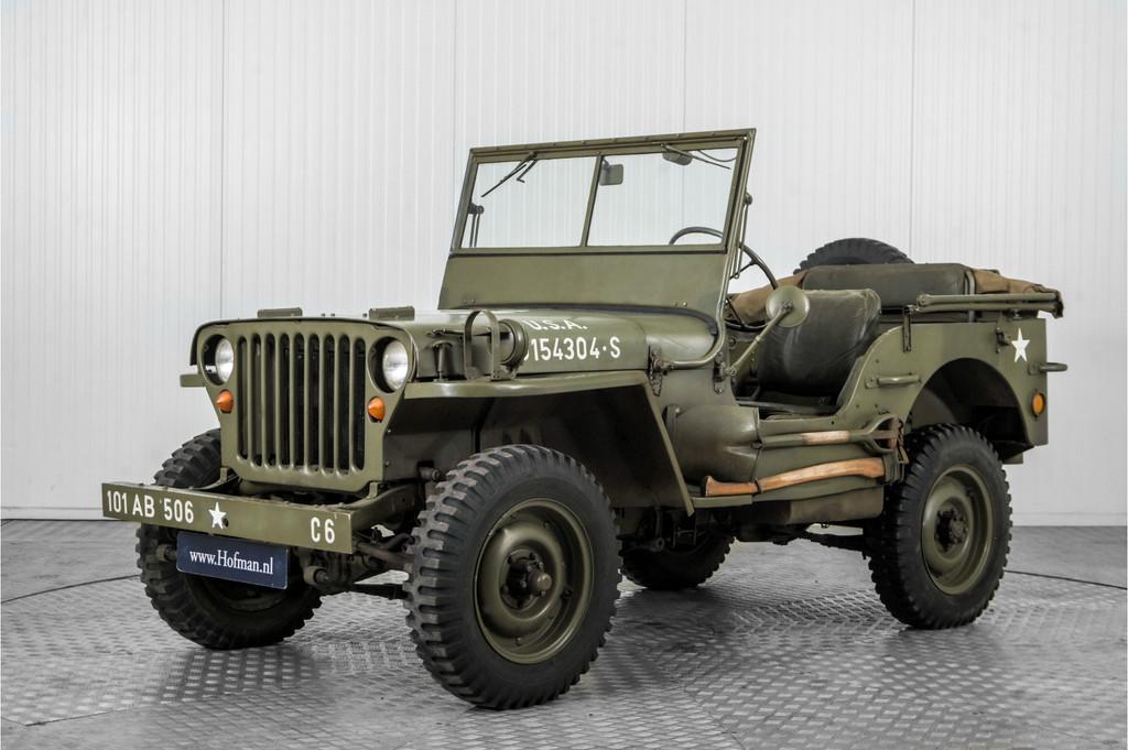 Willys Jeep MB oorlogsjeep WW2 1943 (bj 1943), Auto's, Jeep, Bedrijf, Te koop, Overige modellen, Benzine, SUV of Terreinwagen