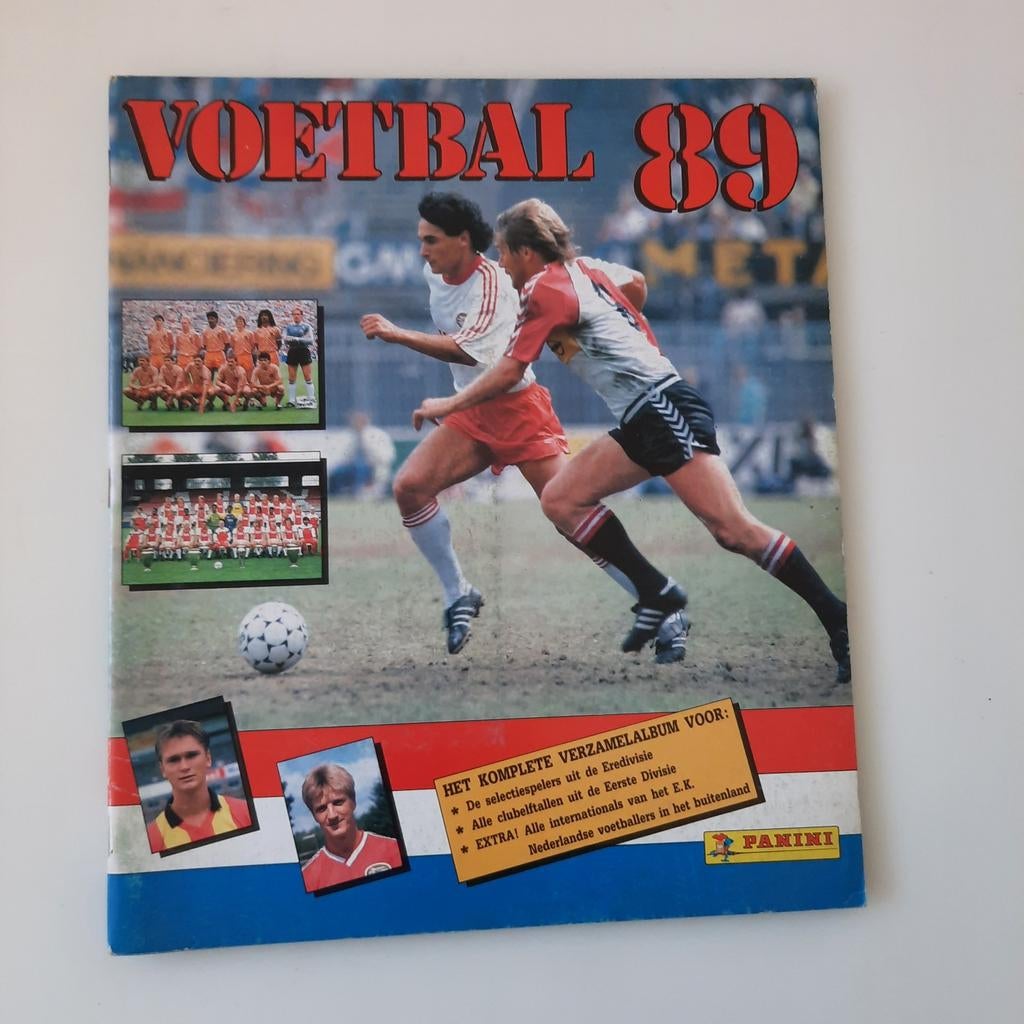Voetbal 89 Panini LEEG en in mooie staat, Verzamelen, Sportartikelen en Voetbal, Ophalen of Verzenden, Zo goed als nieuw, Buitenlandse clubs