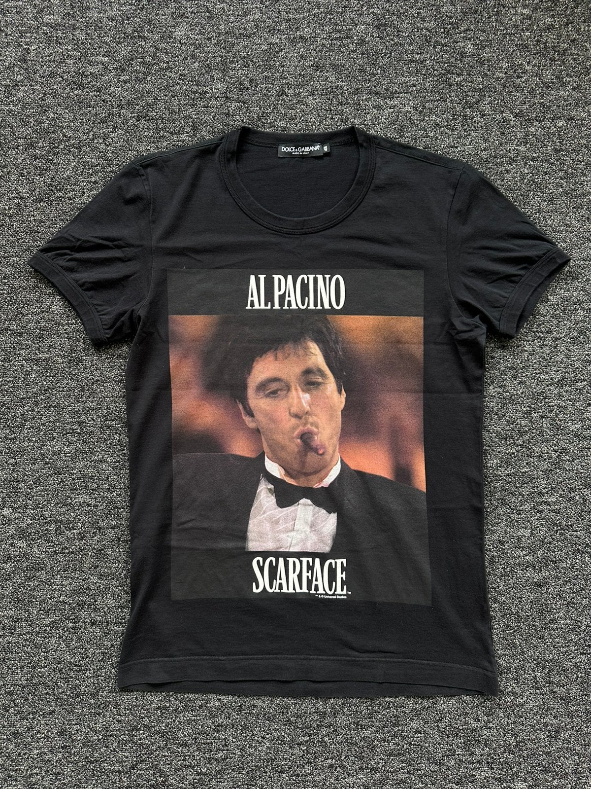 T-shirt Dolce&Gabbana x Scarface, Kleding | Heren, Ophalen of Verzenden, Zo goed als nieuw, Maat 48/50 (M), Zwart