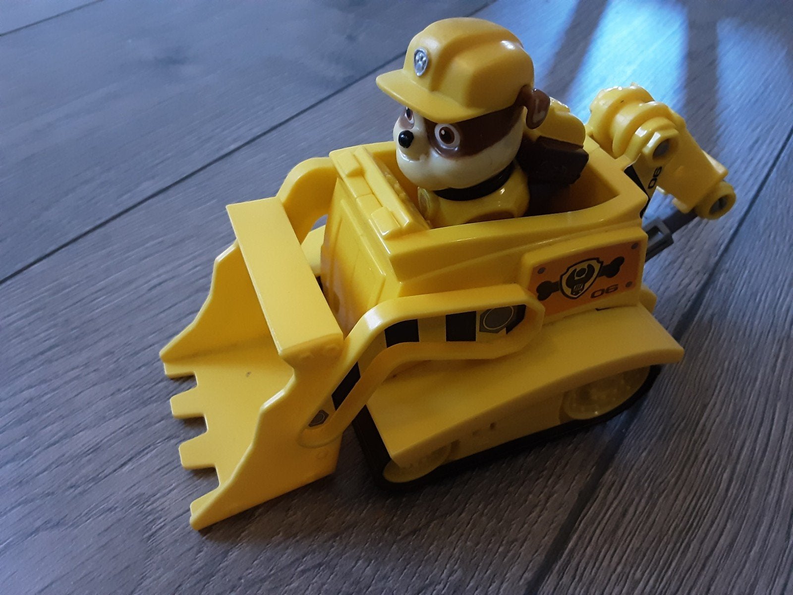 Paw Patrol Rubble Bulldozer Speelgoedvoertuig, Ophalen, Zo goed als nieuw