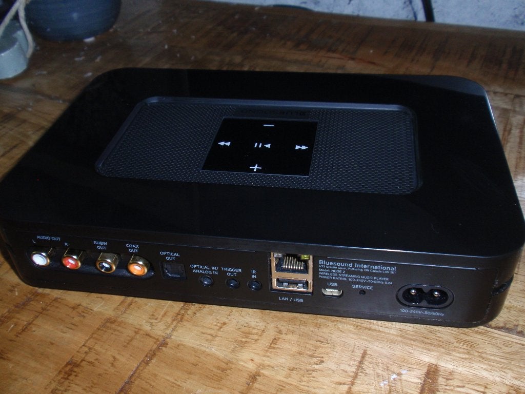 bluesound node 2 multiroom-streamer met 24-bit-kwaliteit, Ophalen of Verzenden, Gebruikt, Zonder harde schijf